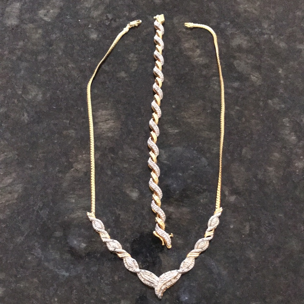 BR KRN necklace & bracelet set